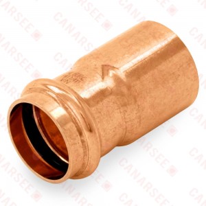 1-1/4" FTG x 1" Press Copper Reducer, Imported