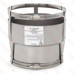 8" Stainless Steel Dripless Connector (Chimney Liner Coupling)