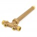 1" MPT x 13" Union Brass Well Tank Tee (Lead-Free)