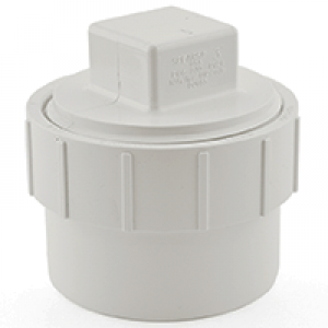 PVC DWV Cleanout Adapters & Plugs