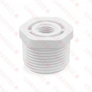 1" x 1/4" PVC (Sch. 40) MIP x FIP Bushing