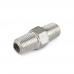 1/8" 304 Stainless Steel Hex Pipe Nipple, MNPT threaded