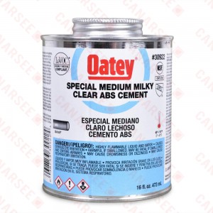 16 oz Medium-Body, ABS To PVC Transition Cement w/ Dauber, Green