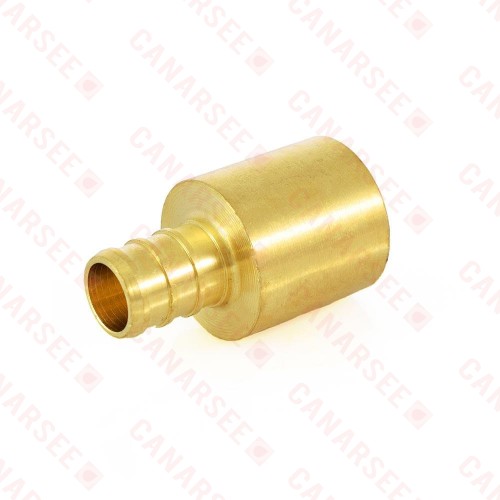 1/2” PEX x 3/4” Copper Fitting Adapter, Lead-Free