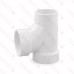 1-1/2" PVC DWV Sanitary Street Tee (Spigot x Socket x Socket)