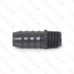 3/4" Barbed Insert x 1/2" Male NPT Threaded PVC Reducing Adapter, Sch 40, Gray