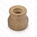 1" x 3/4" FPT Brass Coupling, Lead-Free