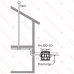 1 HP ProVore380-SD Simplex Grinder System w/ PRG101A-2 Pump & 24" x 24" Basin, 2" Side Disch., 115V, 25' cord