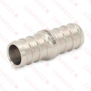 1/2" PEX x 1/2" PEX 304 St. Steel Coupling (Lead-Free)..