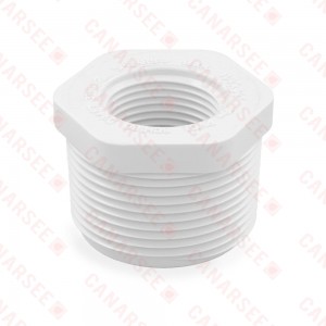 1-1/4" x 3/4" PVC (Sch. 40) MIP x FIP Bushing