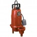 Automatic Sewage Pump w/ Wide Angle Float Switch, 25'' cord, 1 1/2 HP, 3" Discharge, 208/230V