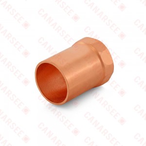 1" Copper x 3/4" Female Threaded Adapter