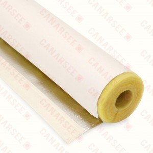 1-1/8" ID (3/4" IPS or 1" CTS) x 1" Wall, Micro-Lok High Performance Fiberglass Pipe Insulation, 3ft