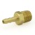 3/16” Hose Barb x 1/4” Male Threaded Brass Adapter 