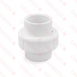 1" PVC (Sch. 40) Socket Union w/ EPDM O-ring