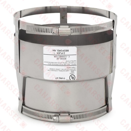 10" Stainless Steel Dripless Connector (Chimney Liner Coupling)