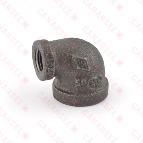 3/4" Black 90° Elbow (Imported)