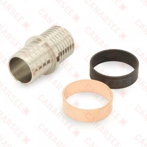 1" PEX x 1" PB (polybutylene) 304 St. Steel Splicing/Repair Kit (Lead-Free)..