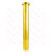 1-1/2" x 18", 22GA, Slip Joint Extension (Tailpiece), Rough Brass, w/ Zinc Slip Nut