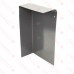 6" Right End Cap for Cast Iron Baseboard..