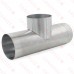 8" Galvanized Flue Tee, 24" Length, 24 GA..