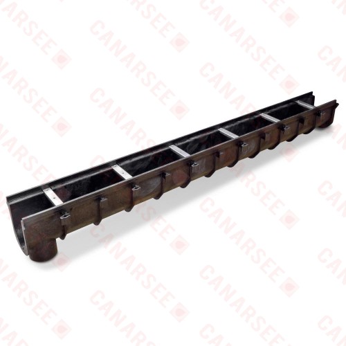 72" Heavy-Duty FastTrack Trench & Driveway Channel Drain, Sloped #3