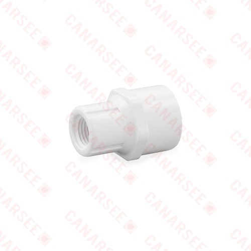 1/2" x 1/4" PVC (Sch. 40) Socket x FIP Adapter