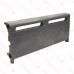 2ft Cast Iron Baseboard Radiator, Floor Standing, 10" H x 2-1/2" D x 24" W..