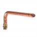 1/2" PEX Press Copper Stub Out Elbow for Viega PEX Tubing, 8" x 3.5"