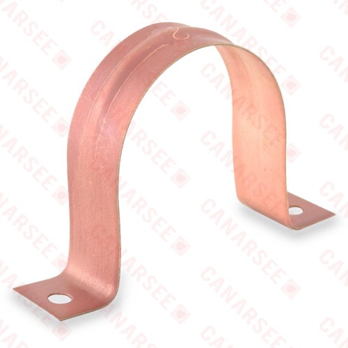 2" Copper Plated Pipe Strap