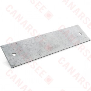 1.5" x 6" Stud Guard Steel Plate Protectors, 18 Gauge, w/ holes (100/box)