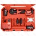 M18 Short Throw Press Tool Kit w/ 1/2", 3/4" & 1" PEX Crimp Jaws, (2) Batteries, Charger & Case