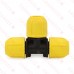 1/2" CTS Compression Tee for Yellow PE Gas Pipe