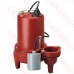 Automatic Sewage Pump w/ Wide Angle Float Switch, 1HP, 10' cord, 208/230V