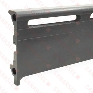 5.5ft Cast Iron Baseboard Radiator Assembly, Floor Standing, 10" H x 2-1/2" D x 66" W......