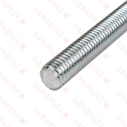 5/8"-11 x 1ft Threaded Rod (All-Thread), Galvanized Steel