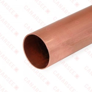 2" x 3ft Straight Copper Pipe, Type L