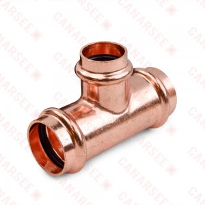 1" x 1" x 3/4" Press Copper Tee, Imported