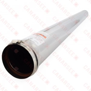 4" x 5ft Z-Vent Single Wall Pipe