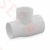 2" x 1-1/2" x 1-1/2" PVC DWV Sanitary Tee