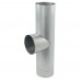 6" Galvanized Flue Tee, 24" Length, 26 GA..