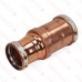 2-1/2" x 1" Press Copper Reducing Coupling, Made in the USA