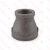 2" x 1-1/4" Black Coupling (Imported)