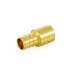 1/2” PEX x 1/2” Copper Fitting Adapter 