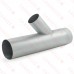 6" x 4" Galvanized Reducing Flue Wye, 24" Length, 24 GA..