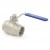 1-1/4" NPT Threaded 304 St. Steel Ball Valve, Full Port (Lead-Free)..