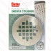 4-1/4" Satin Nickel (UltraShine PVD ) Round Snap-Tite Strainer for Oatey Shower Drains