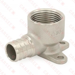 3/4" PEX x 3/4" FPT 304 St. Steel Drop Ear Elbow (Lead-Free)..