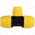 1" x 1" x 3/4" IPS Compression Tee for SDR-11 Yellow PE Gas Pipe