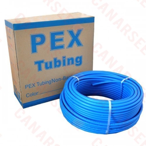 Everhot NPB1250 1/2" x 500 ft PEX Plumbing Pipe, Non-Barrier (Blue)